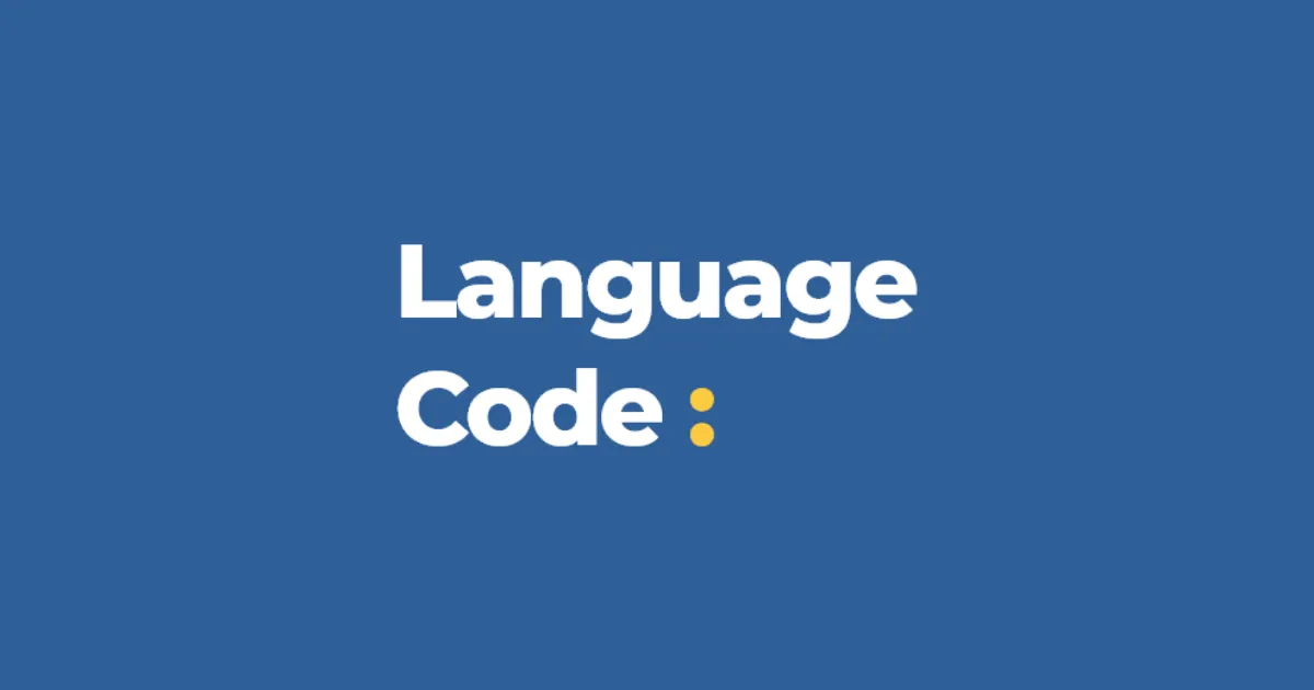 Language Lossy Code Language code: – あなたに優しく寄り添う留学サポート